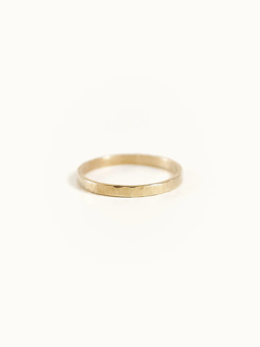 Classic hammered band 2 mm