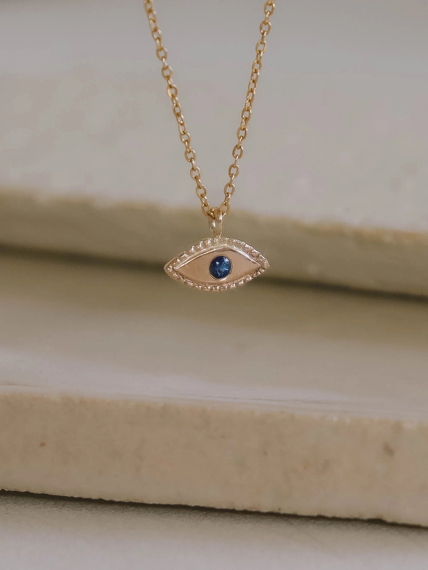 Evil eye necklace