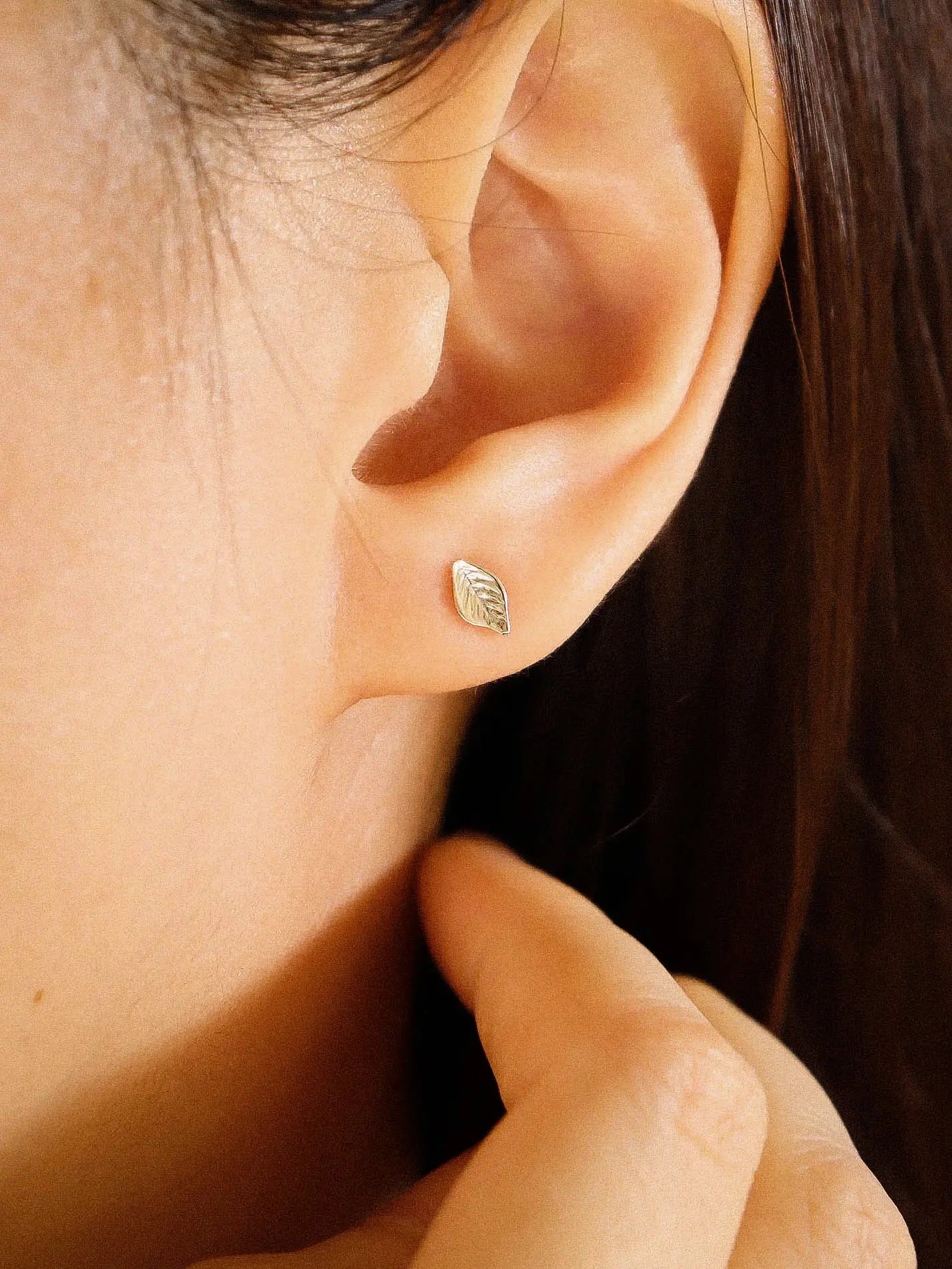 foliage studs -studiocosette.com