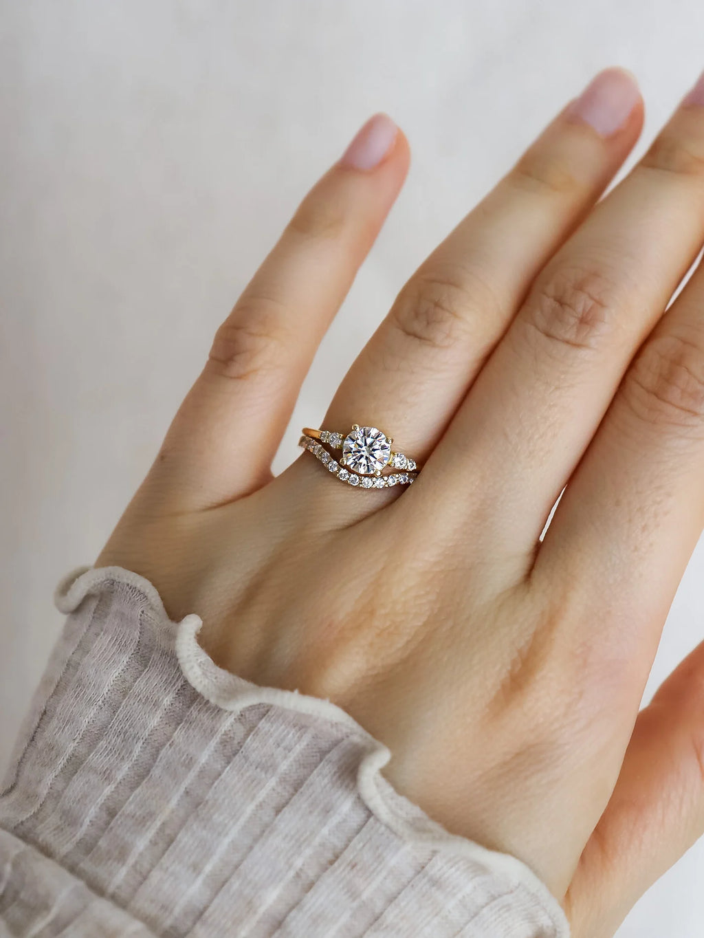 Sonnet 1 CT. Round brilliant cut lab diamond