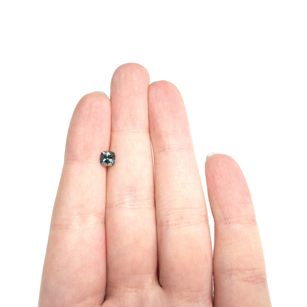0.84CT 5.11x5.11x3.76mm Cushion Brilliant Sapphire 23466-07