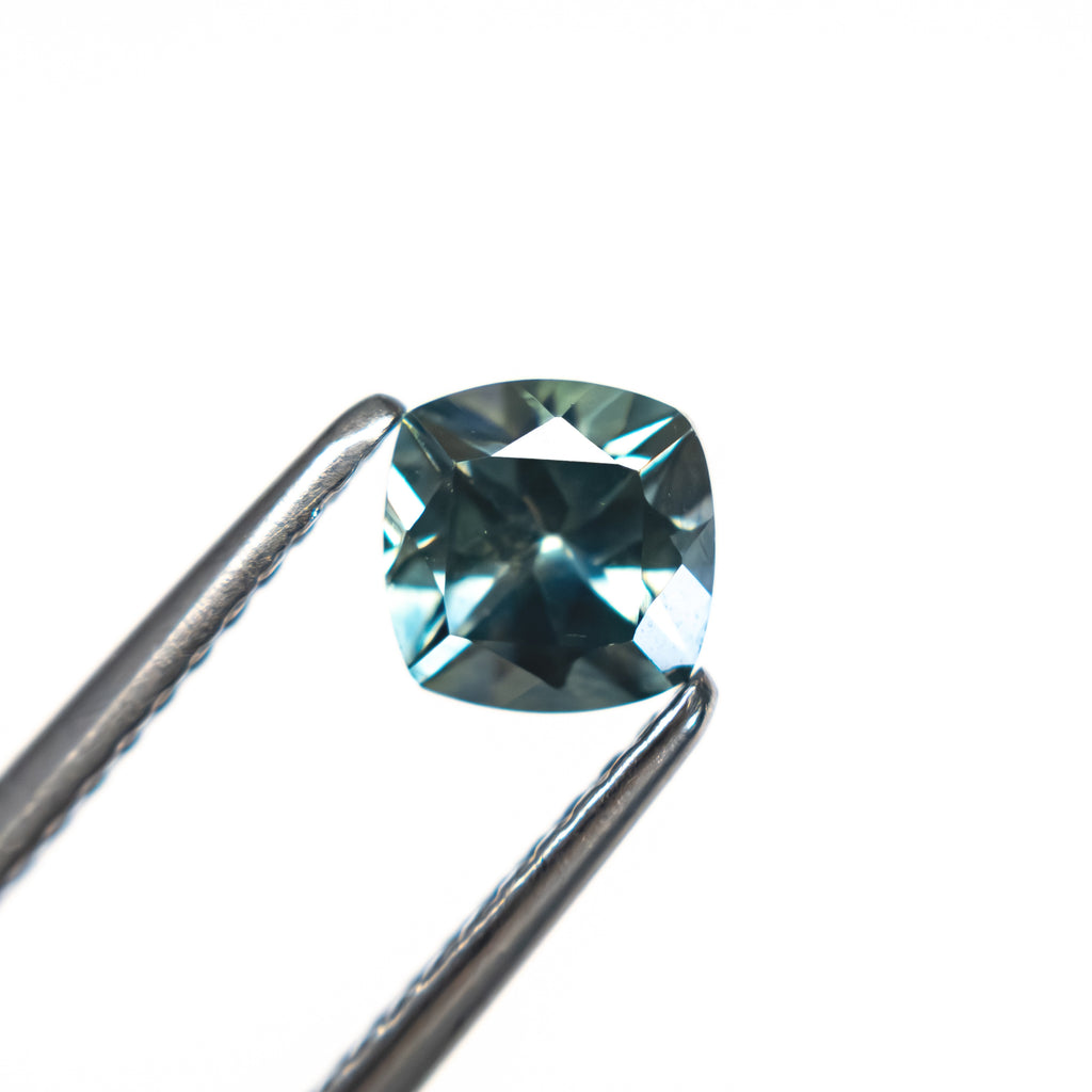 0.84CT 5.15X5.14X3.64mm Cushion Brillant Sapphire 23466-12