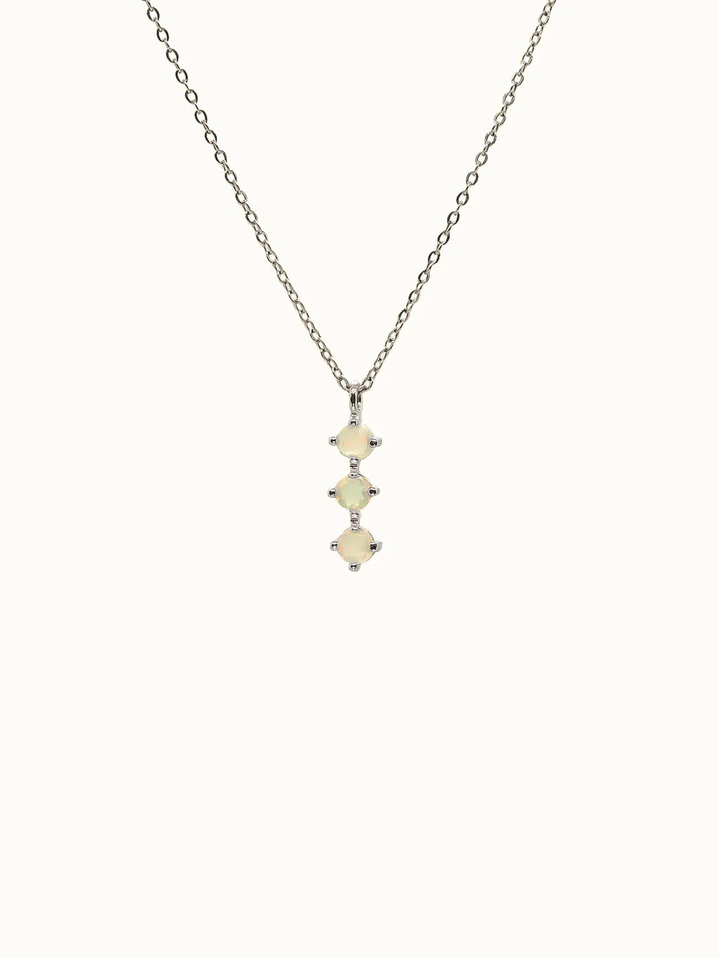 3 Opal Necklace