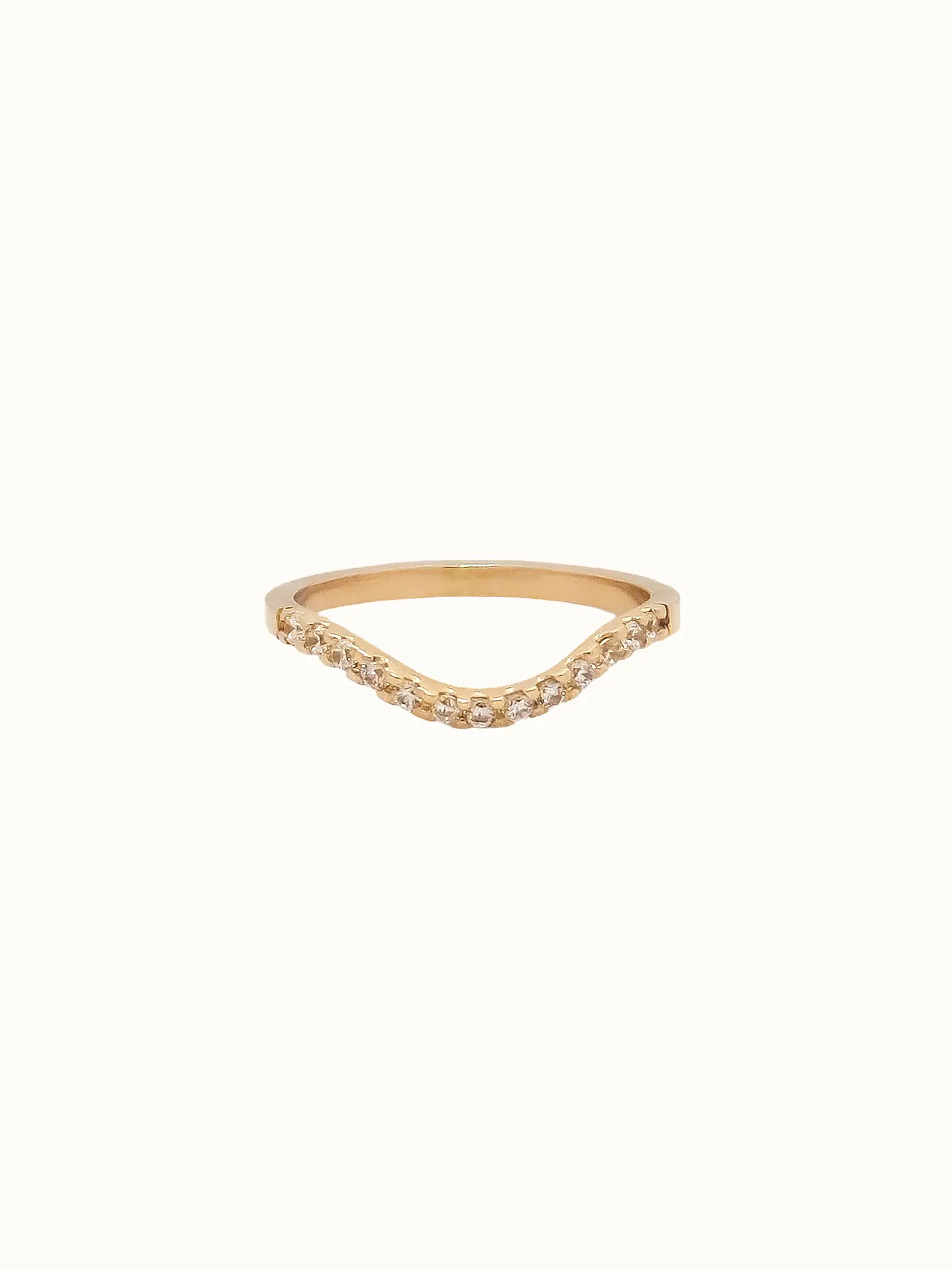 Dawn Curve Diamond Band