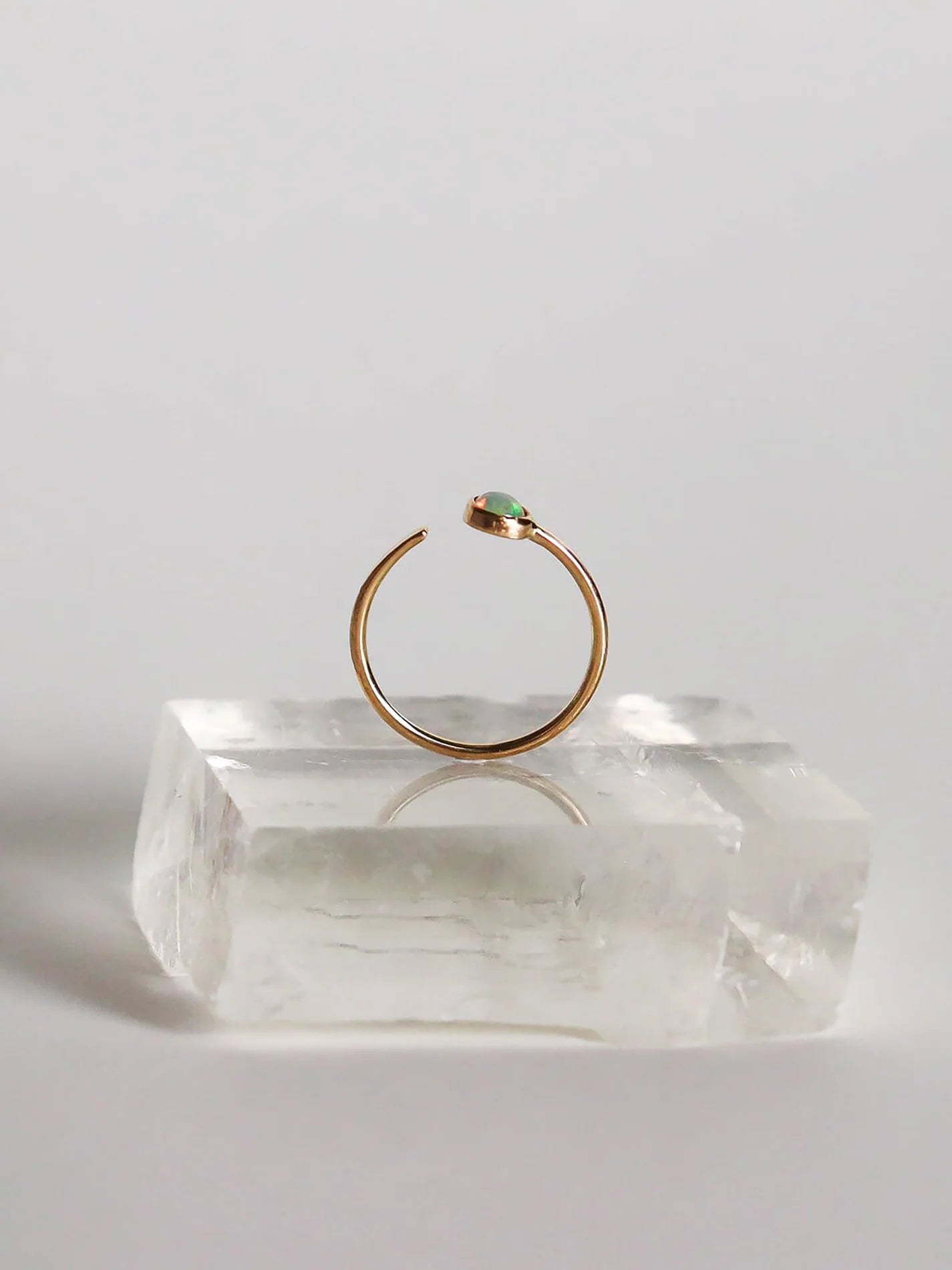 Adelphe Open Opal Ring