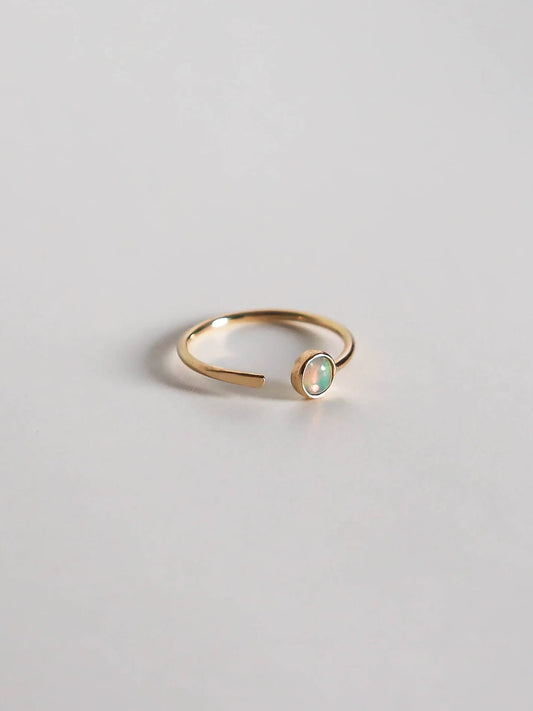 Adelphe Open Opal Ring