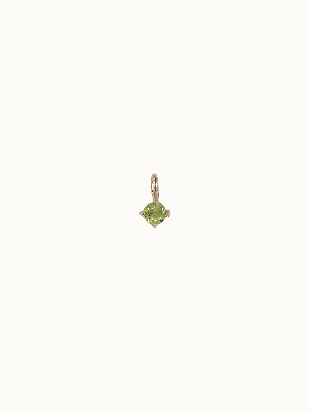 August Birthstone Necklace: Peridot