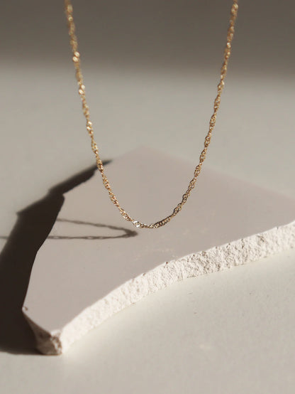Barely there necklace