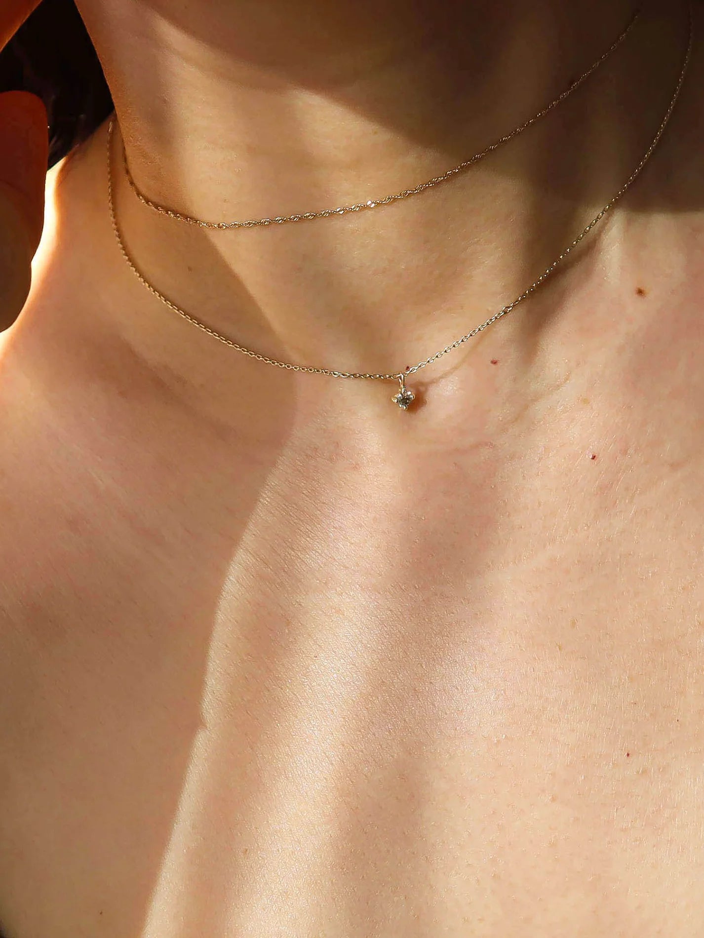 Barely there necklace