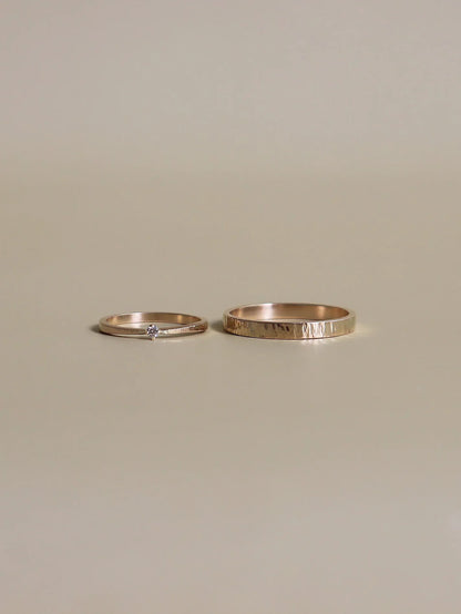 Claire - Baby Diamond Ring