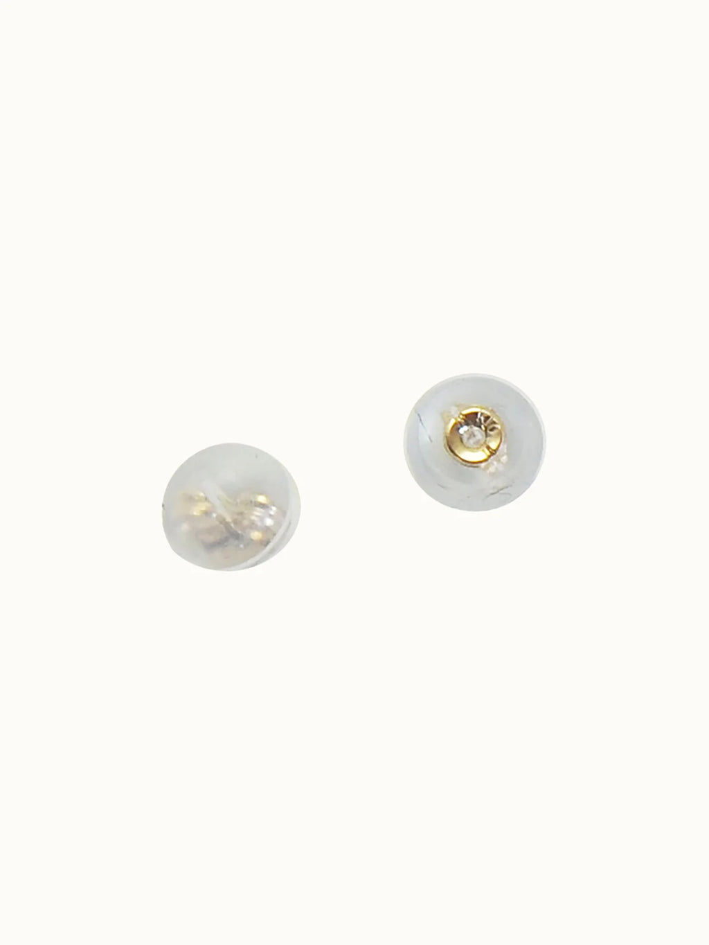 Silicone earring backs