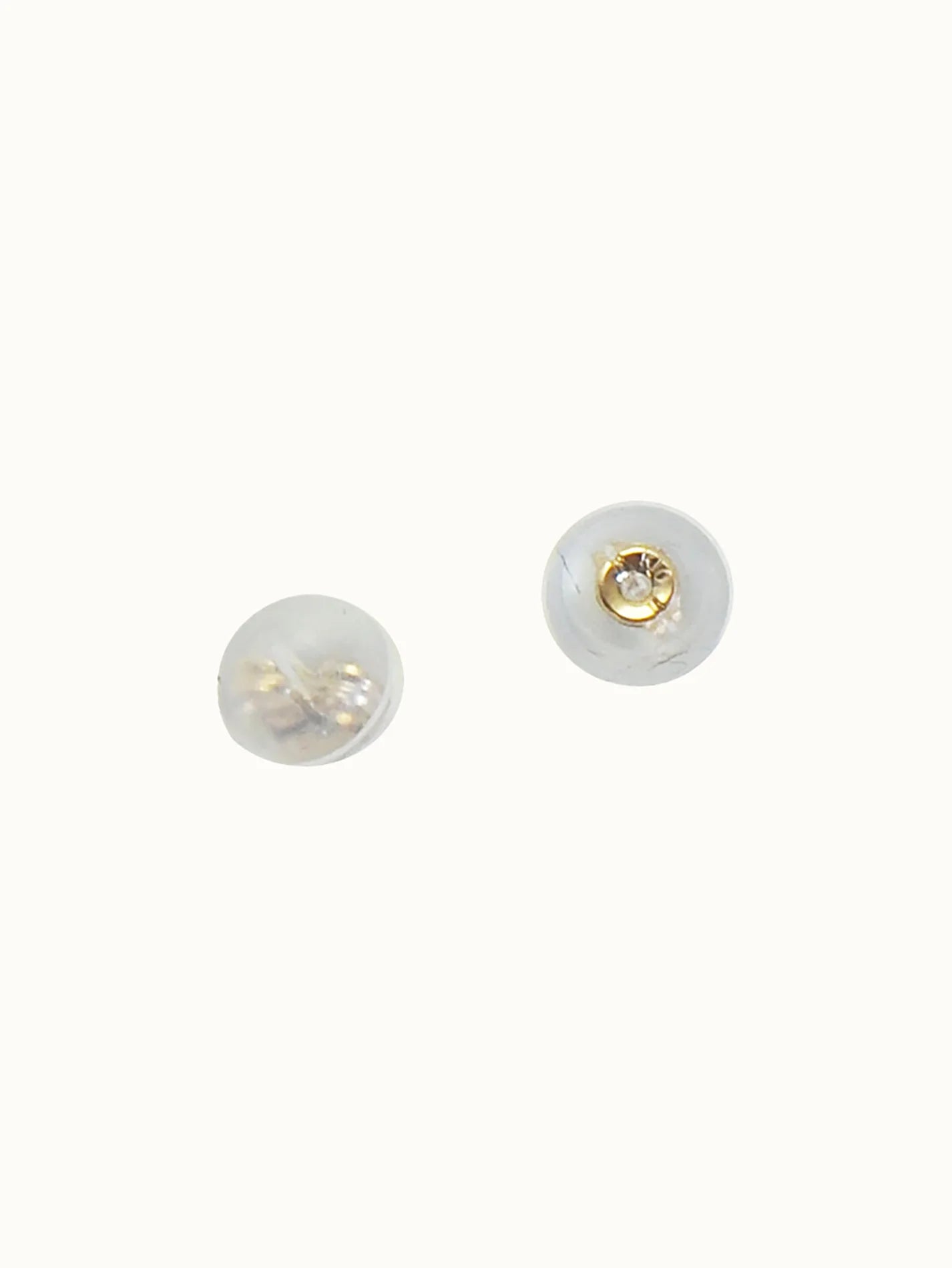 Silicone earring backs