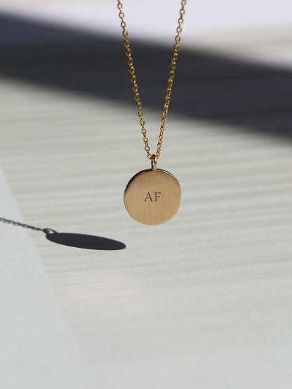 Luna coin pendant