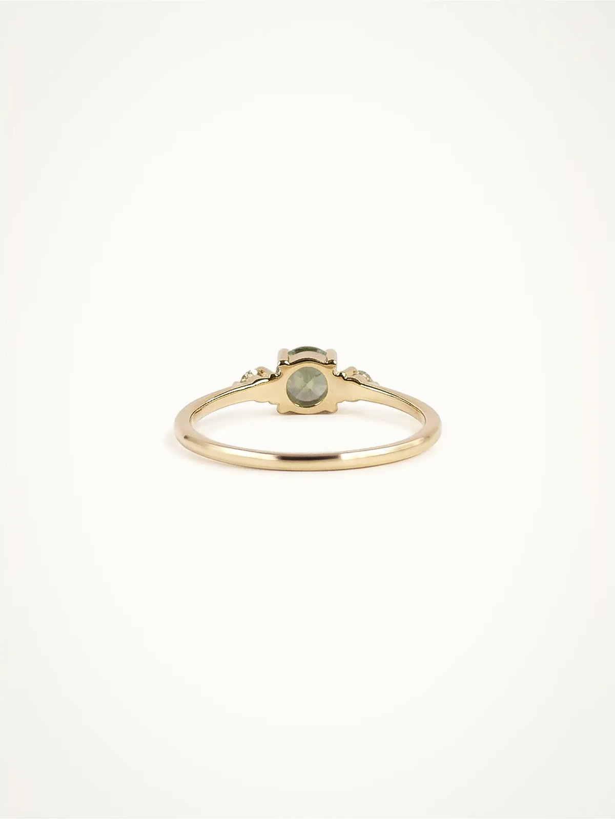 Mint green Montana sapphire. Ready-to-ship