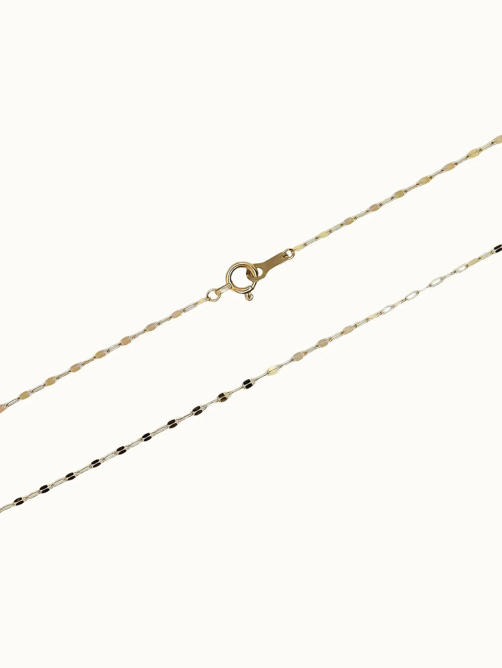 Moonlit chain necklace