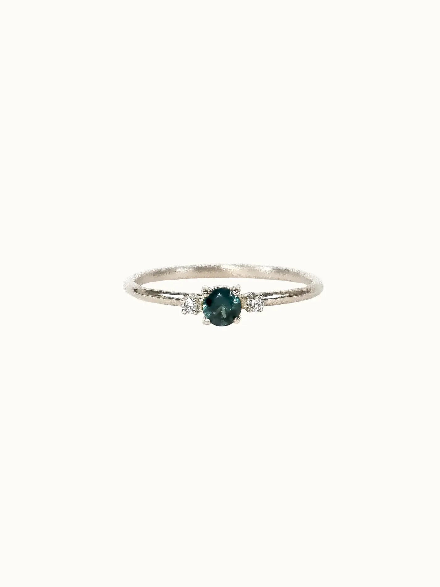 Small Sapphire Tuscan Ring