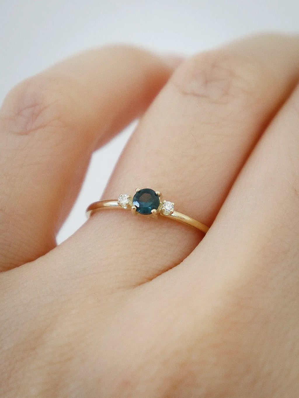 Small Sapphire Tuscan Ring