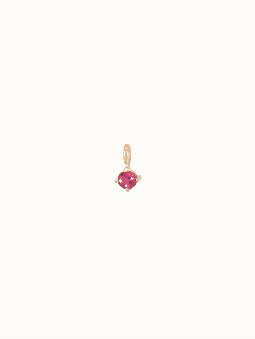 October Birthstone Necklace: Tourmaline