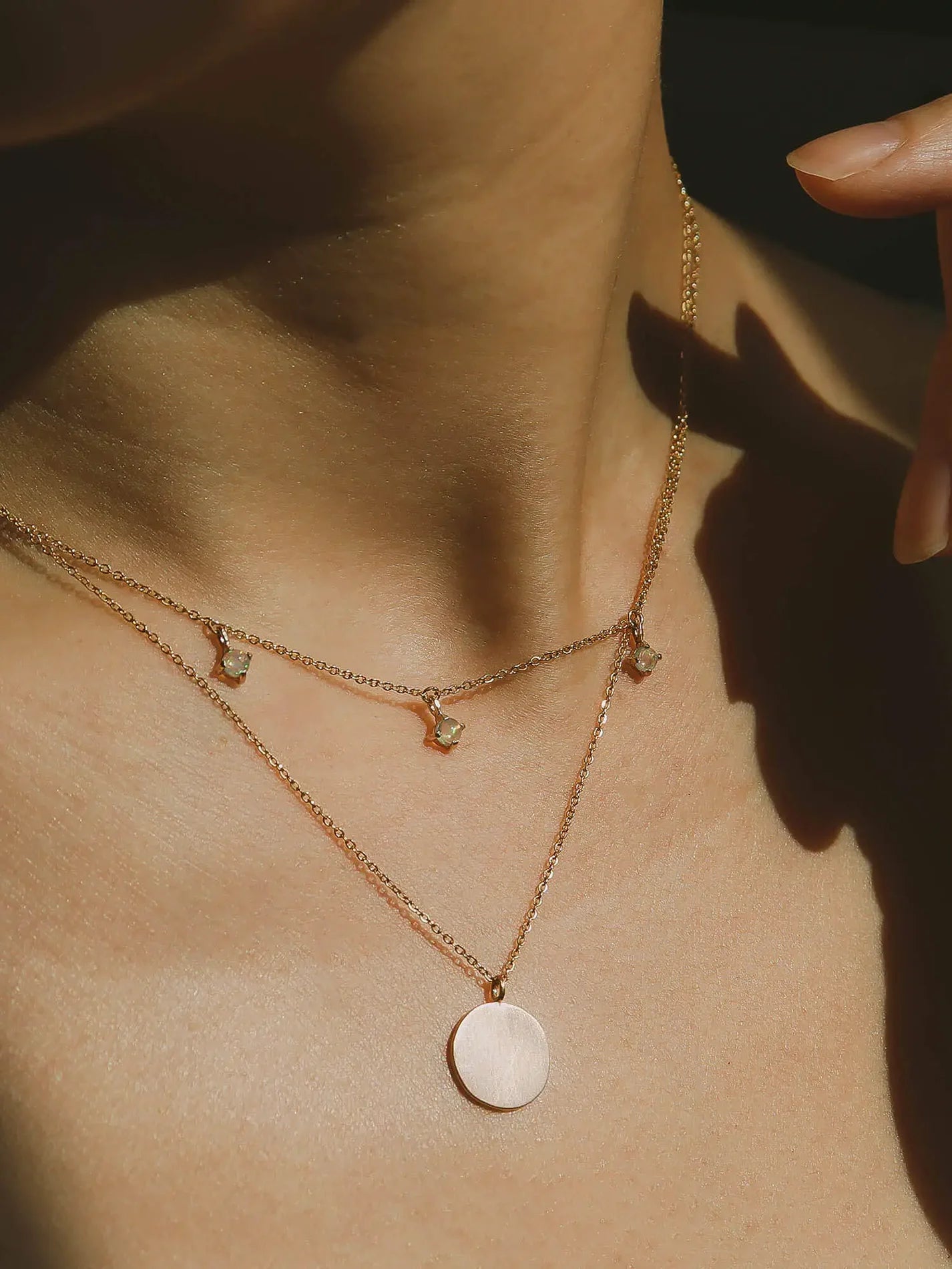 Luna coin pendant