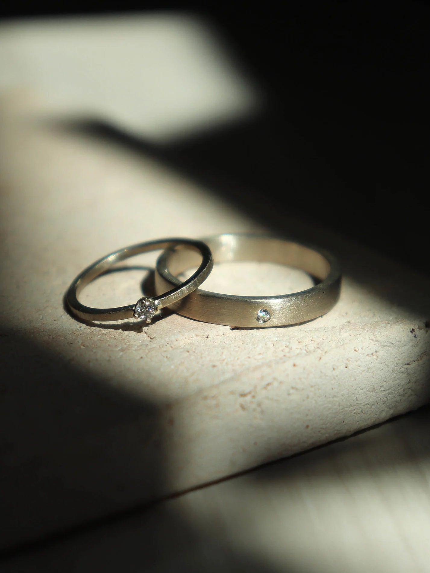 Palladium white gold 3.5 mm band
