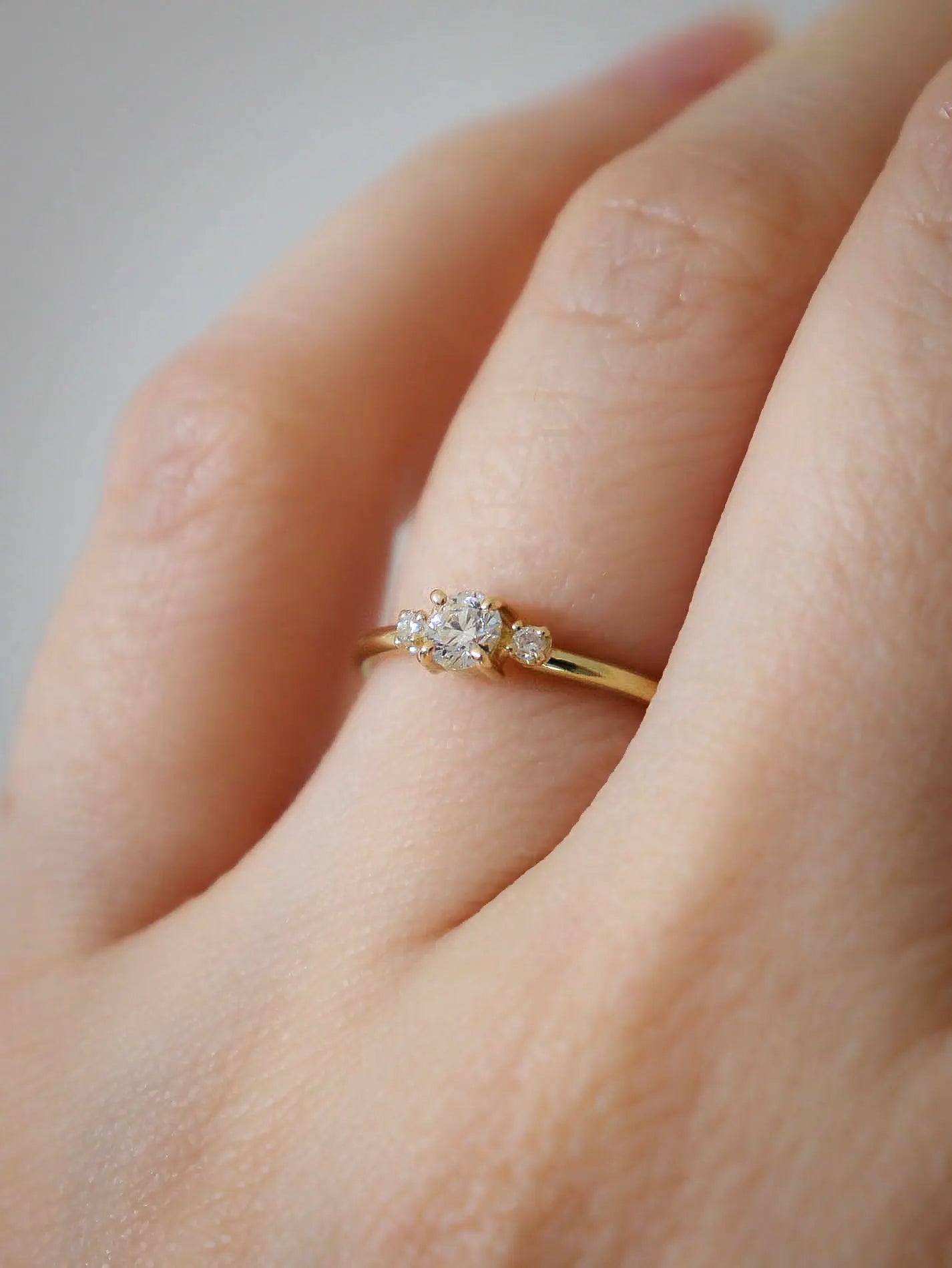 Small Trilogy Diamond Ring
