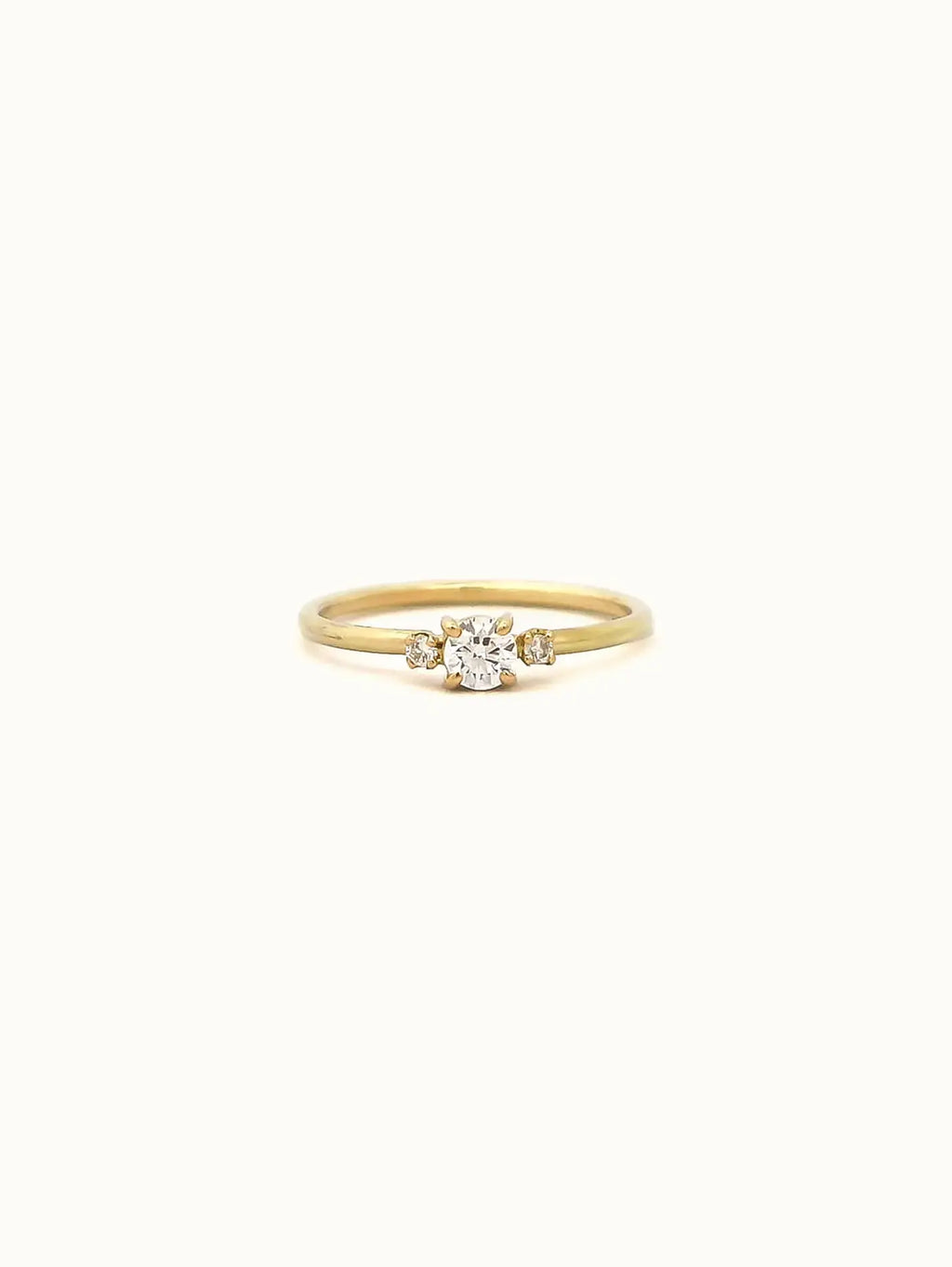 small trilogy diamond ring -studiocosette