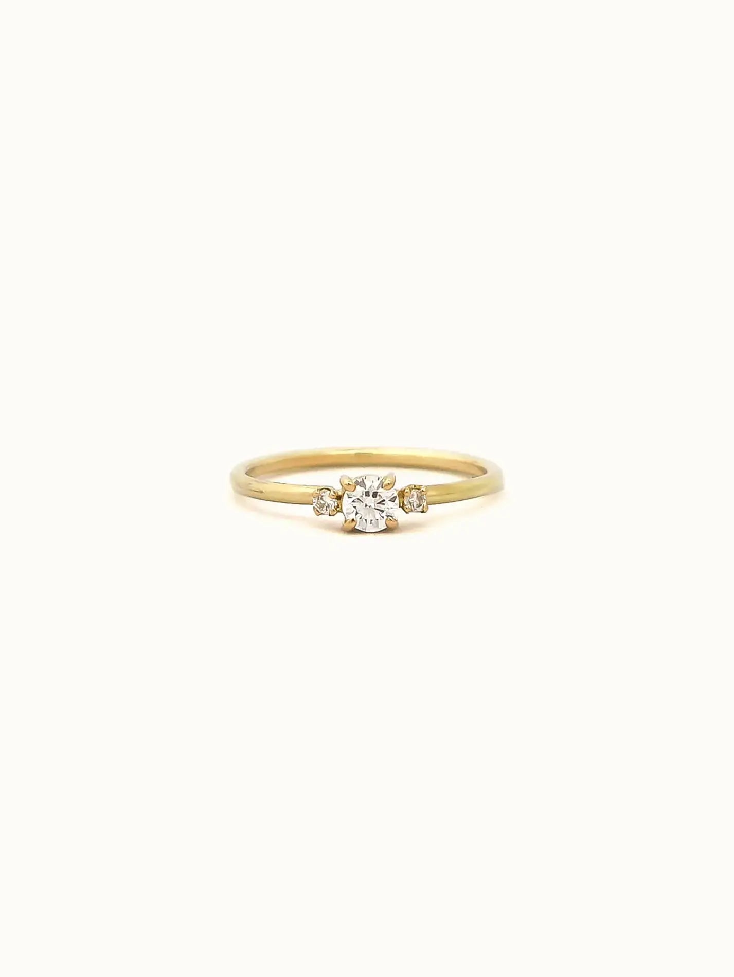 small trilogy diamond ring -studiocosette