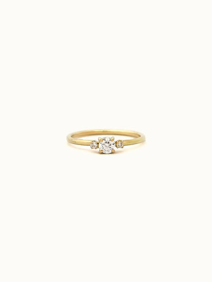 small trilogy diamond ring -studiocosette