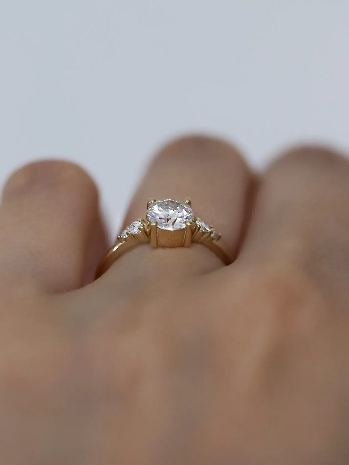 Sonnet 1 CT. Round brilliant cut lab diamond