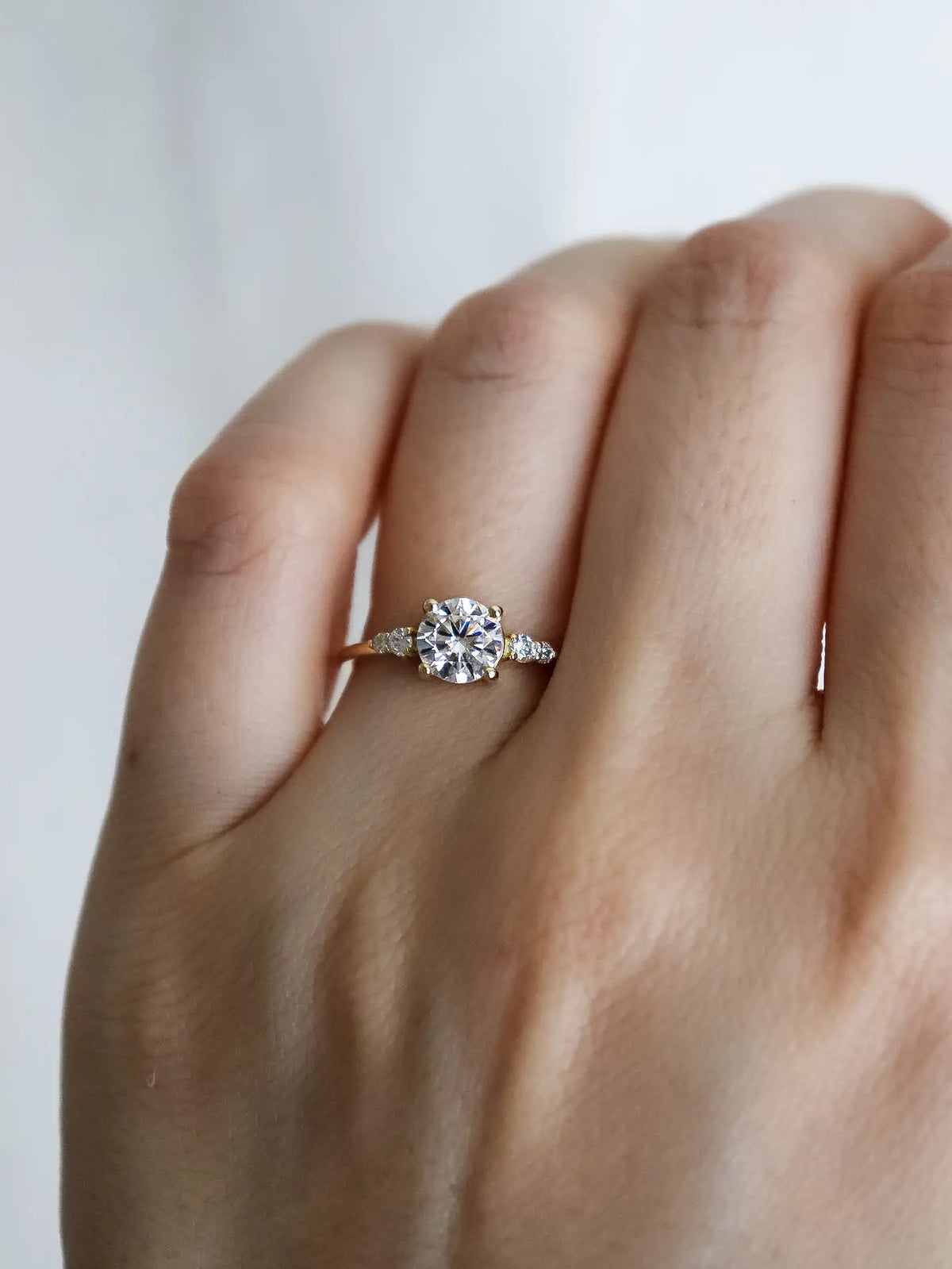 Sonnet 1 CT. Round brilliant cut lab diamond