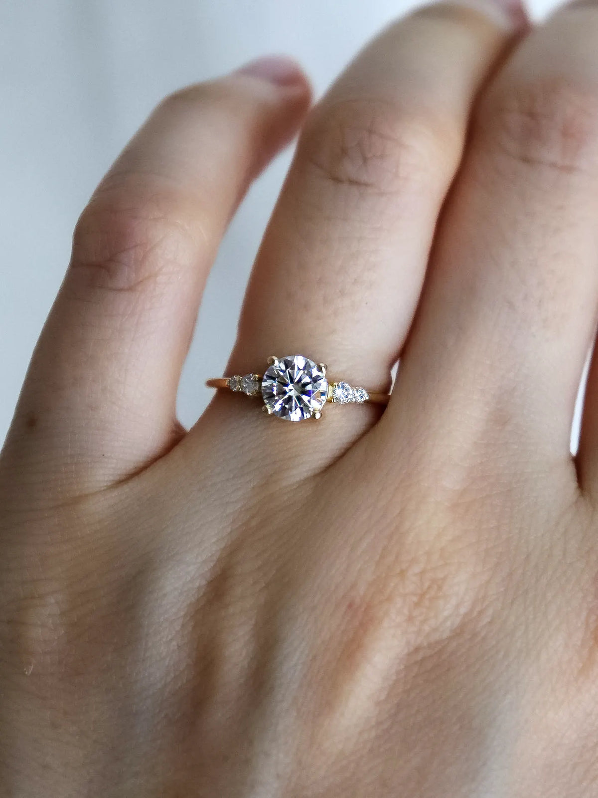 Sonnet 1 CT. Round brilliant cut lab diamond