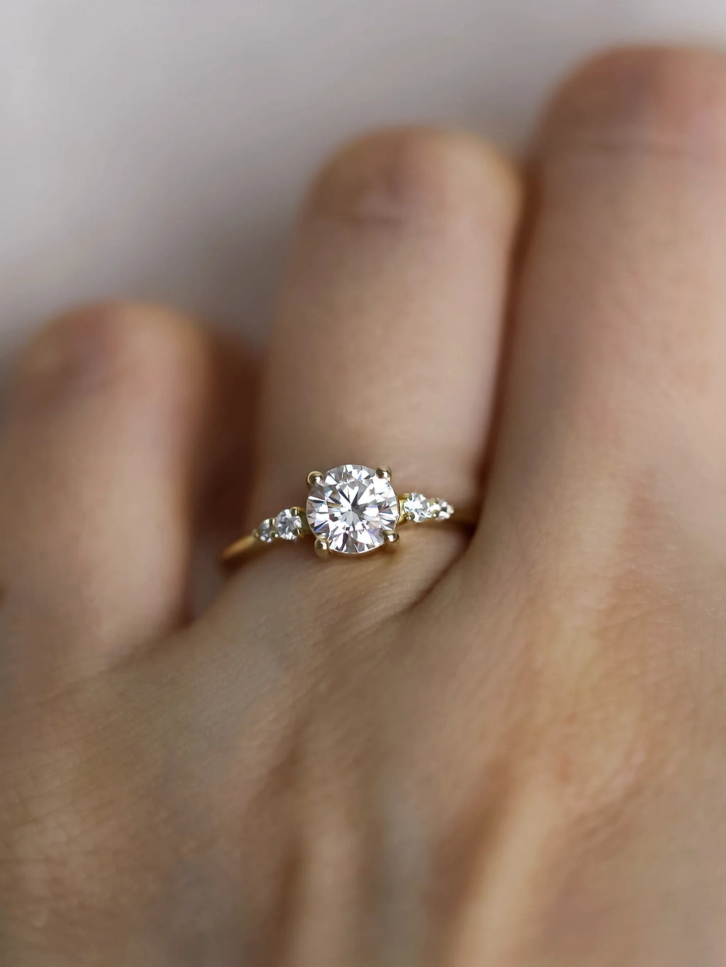 Sonnet 1 CT. Round brilliant cut lab diamond