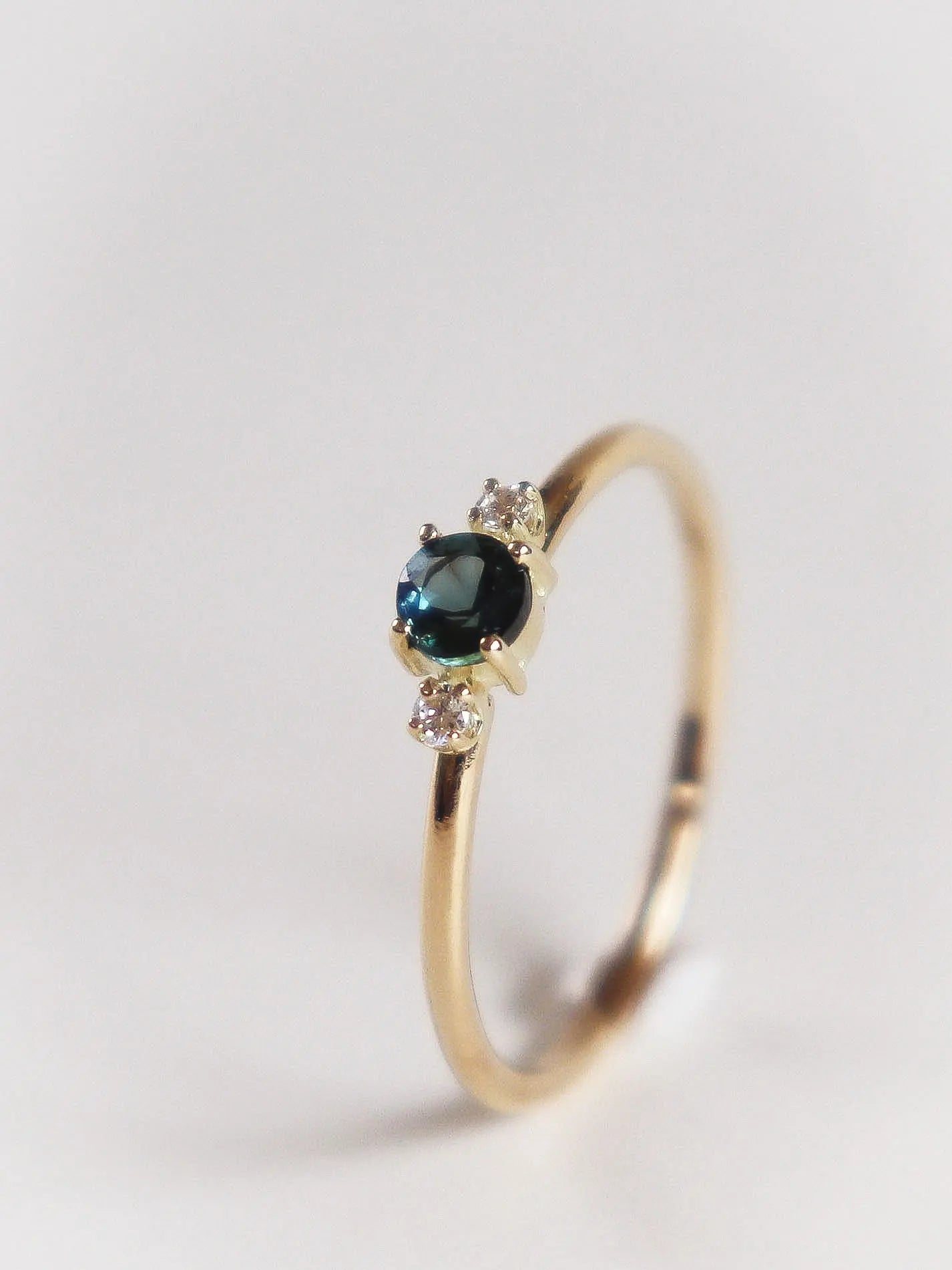 Small Sapphire Tuscan Ring