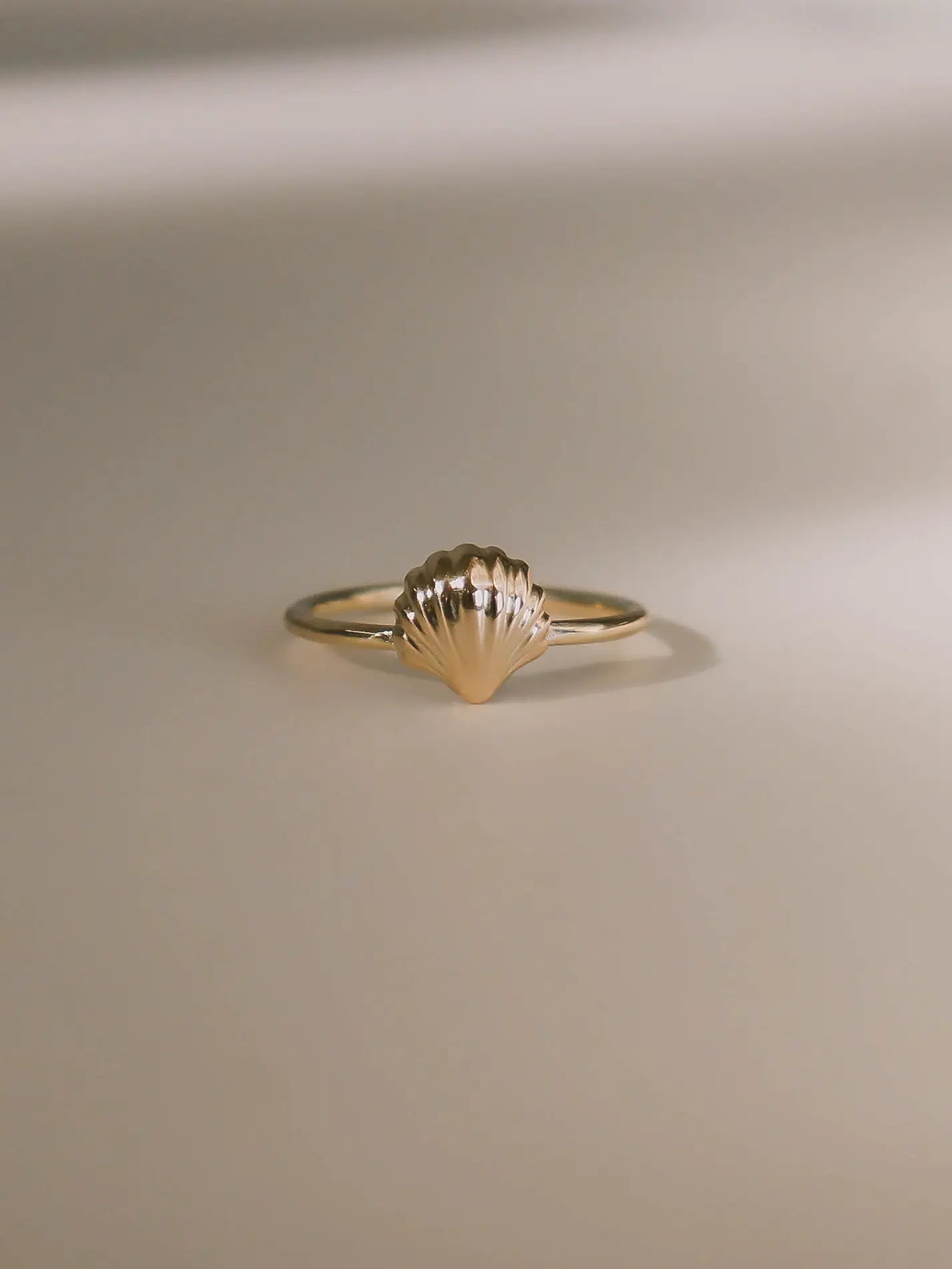 venus shell ring studio cosette jewelry