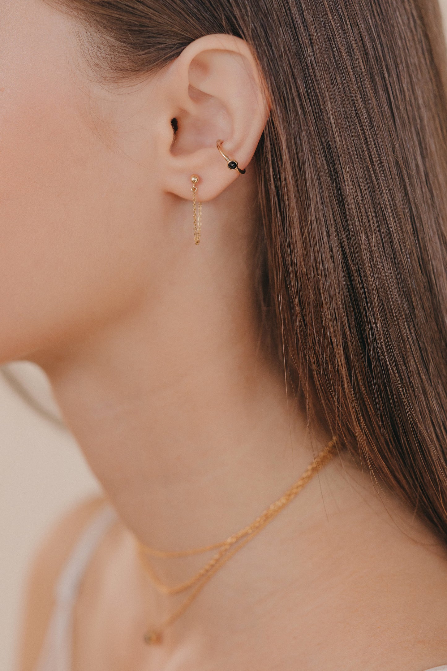 Siren Onyx Ear Cuff