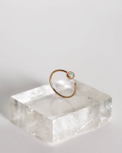 Adelphe Open Opal Ring