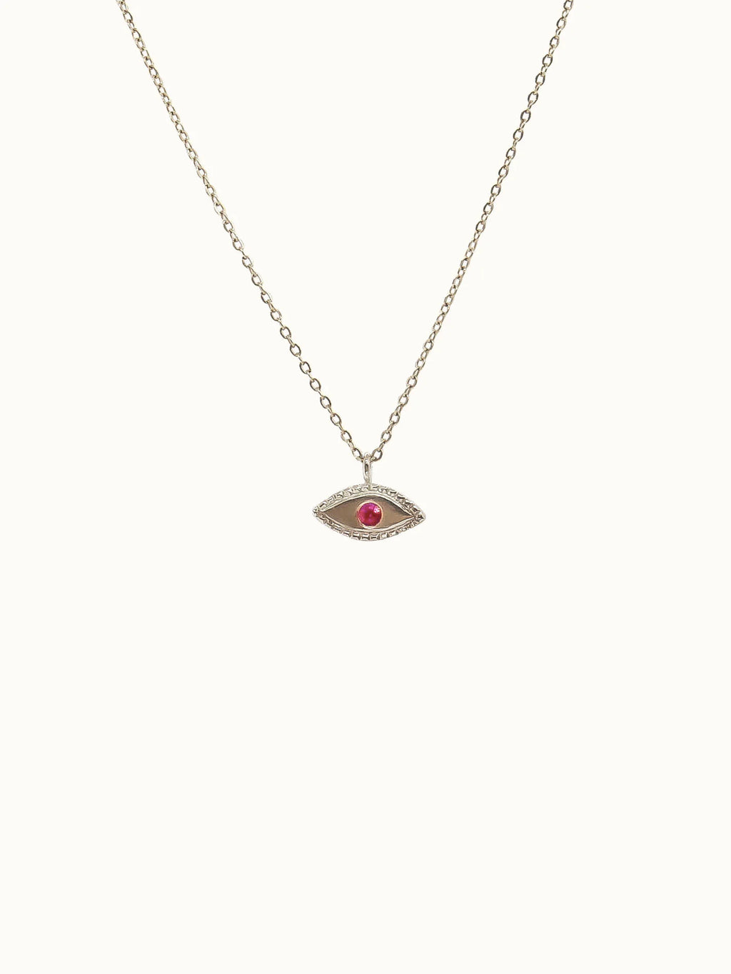 Evil eye necklace