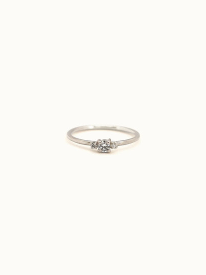 Small Trilogy Diamond Ring